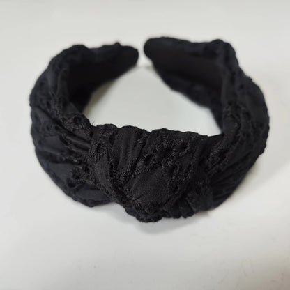 Summer Stripe Print Knot Hair Bands for Women Washing Make Up Face Outdoor Beach  Version Bands Hair Accessories Female