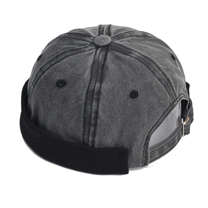 Unisex Fashion Casual Sailor Biker Cap Hip Hop Street Dance Brimless Skull Beanie Hat, Ideal Choice For Gifts