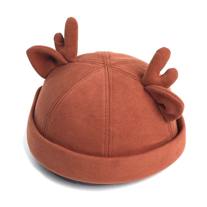 Fashion Cotton Brimless Hat Men Women Retro Skullcap Melon Docker Cap Street Hip Hop Without Visor Summer Outdoor Beanie Gorras