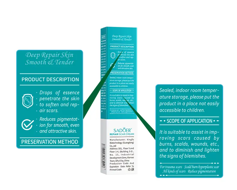 Scar Cream, Professional Scar Removal Creamfor Surgical Scars,Stretch Mark, Keloid Bump,C-Section, Scars of Burns and Injuries,Old andNew Scars Acne Skin Repair