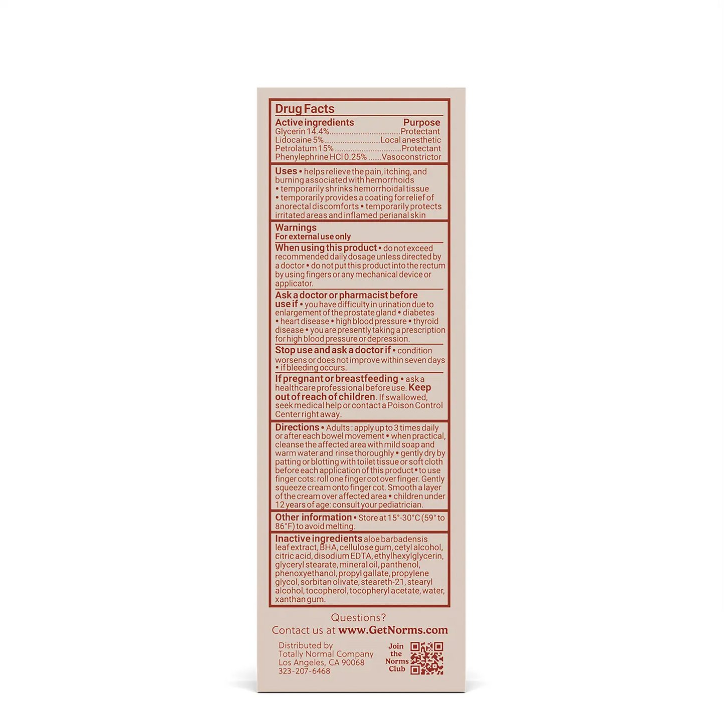 Hemorrhoid Cream: Maximum Strength Healing for Rapid Pain Relief Reduces Swelling and Provides