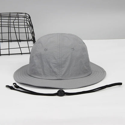 Big Size 6 Panel Cap for Men Lightweight Breathable Quick-drying Large Bucket Hat Running Camping Hiking Training Outdoor Hatk