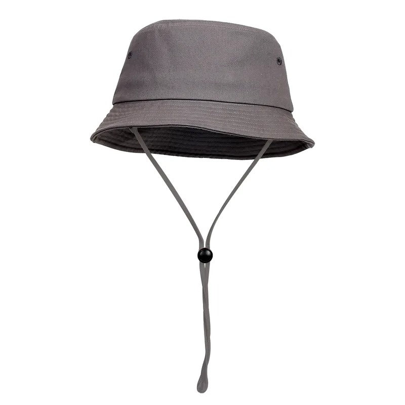 Oversize XXL Summer Unisex Bucket Sun Hat Water Repellent Fisherman Hats Men Women  Travel Hat with Detachable Chin Strap