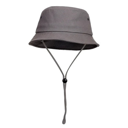 Oversize XXL Summer Unisex Bucket Sun Hat Water Repellent Fisherman Hats Men Women  Travel Hat with Detachable Chin Strap