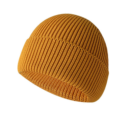 Winter Keep Warm knitted Fabric Hat For Adult Unisex Skullies & Beanies
