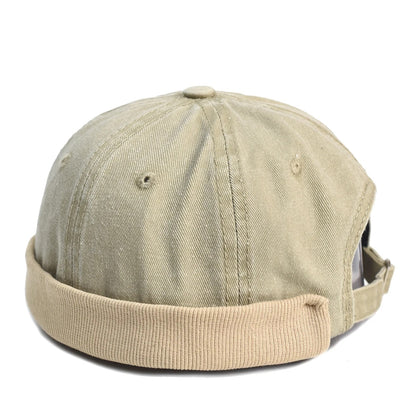 Unisex Fashion Casual Sailor Biker Cap Hip Hop Street Dance Brimless Skull Beanie Hat, Ideal Choice For Gifts