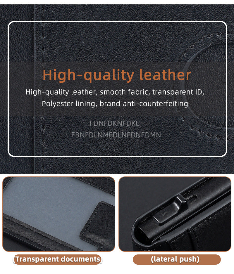 Wallet for Men - Pop Up Case, Cash Slot