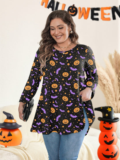Womens Tops - Plus Size Tunics 3/4 Sleeve Loose Fit Dressy Casual Long Swing Flowy Lady Blouses Shirts Wear with Leggings Teals Blue Clothing A22 SATBD