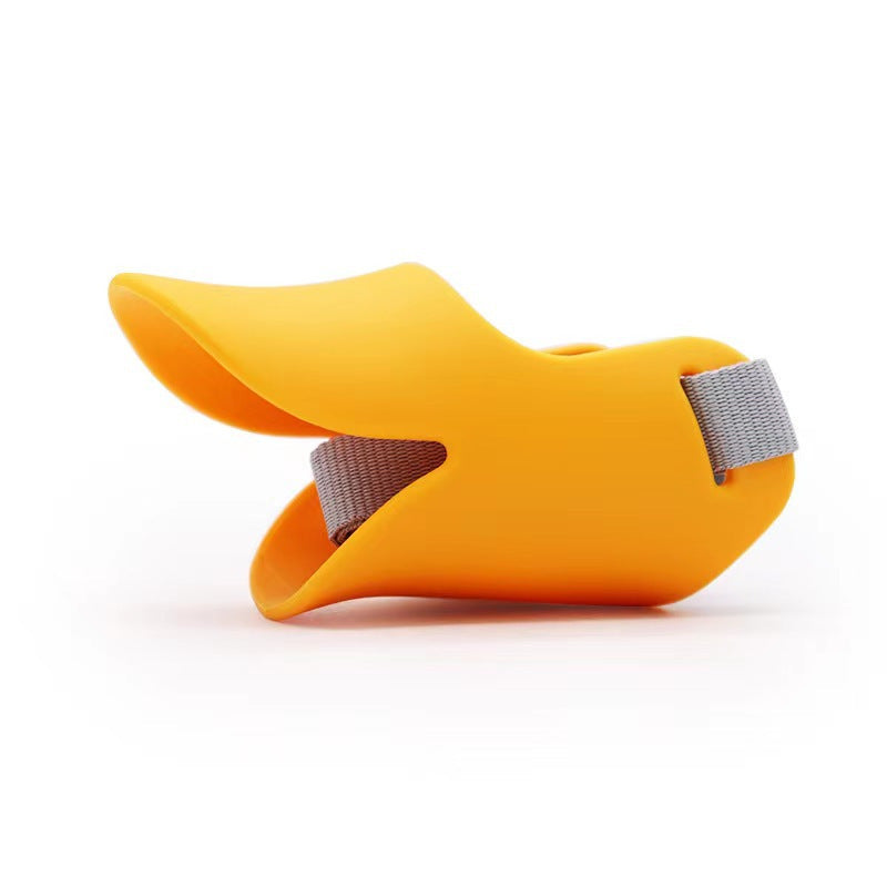 Funny Duck Bill Dog Muzzle | Anti-Biting & Barking Soft Silicone Pet Mouth Cover | Stop Dogs Eating Trash | Breathable Mask | Training Aid