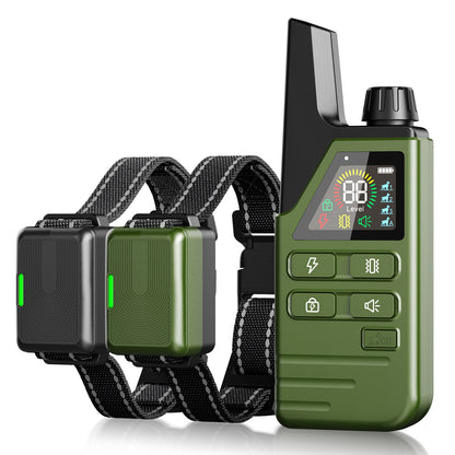 Jugbow Dog Collar 2 Dogs 4500FT Dog Training Collar with Remote, IPX7 Waterproof E Collar for Dogs Training Outdoor Rechargeable Collars for Dogs (10-120lbs)